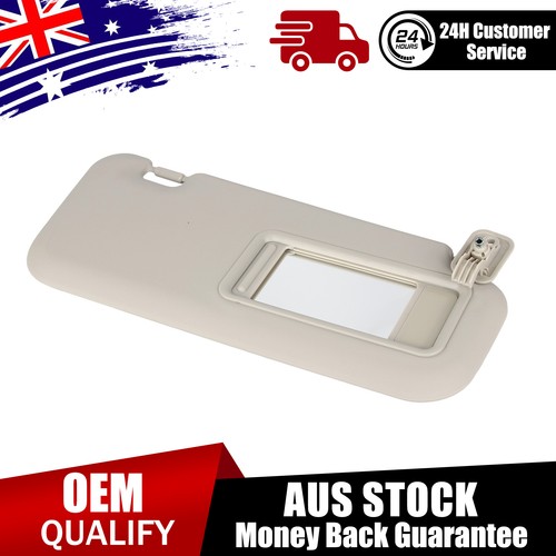 Driver Side Sun Visor – Gray – For Mazda CX-9 Sport 3.7L (2010-2015)