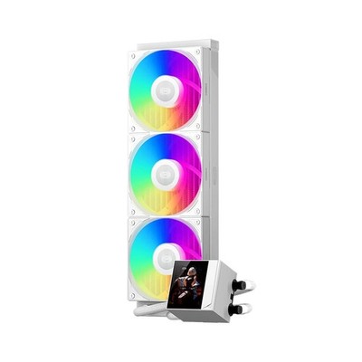 PCCOOLER CPU Cooler, 360mm AIO Liquid Cooling, High-Performance Pump, 2.4  IPS