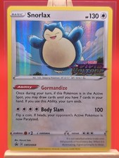 Snorlax Holo SWSH068 Prerelease Promo Pokemon Card Vivid Voltage * New * on eBay
