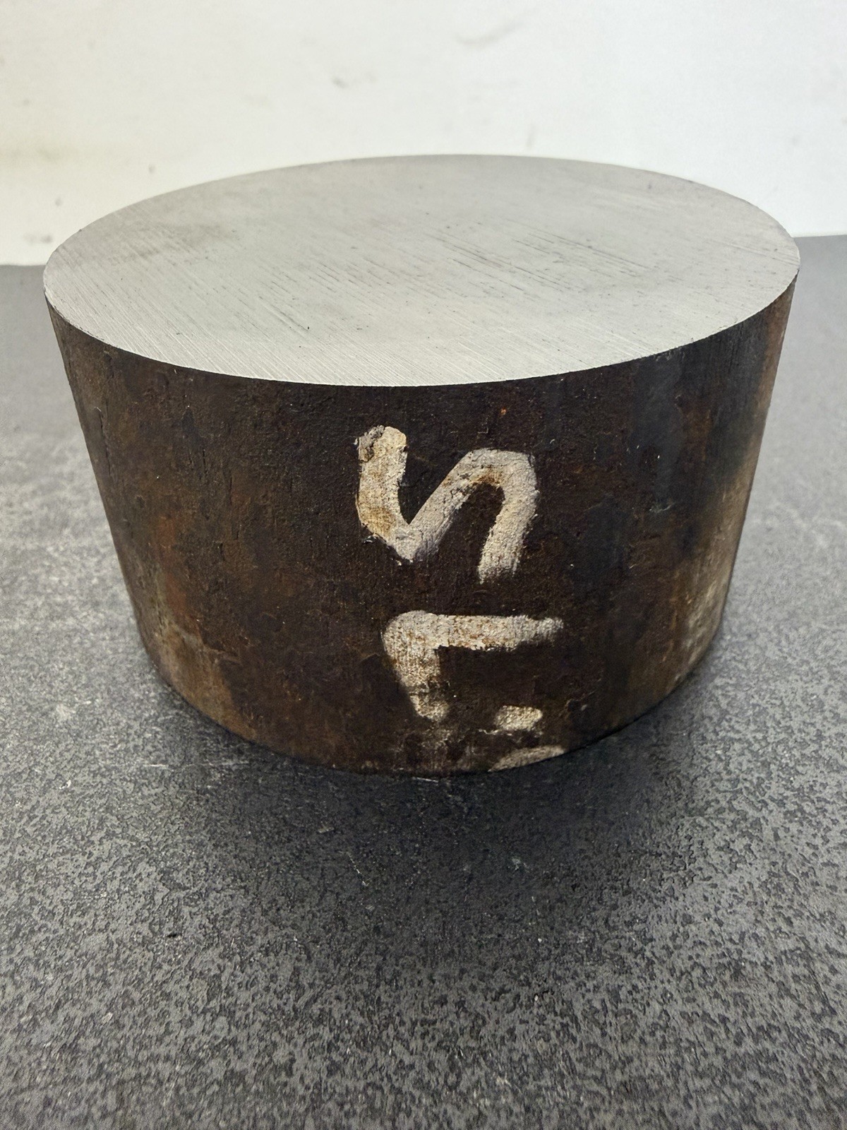 4140 Alloy Steel Rod Round Heat Treat Machine 3.75” Dia x 2” Long