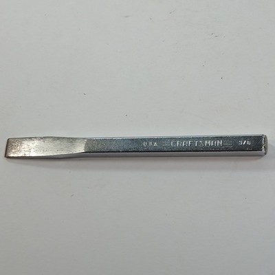 Vintage CRAFTSMAN Cold Chisel 42972 WF 3/8'' USA