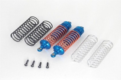 GPM Alu-Dämpfer hinten blau Traxxas Rally Bandit Slash Stampede incl.3 Federn