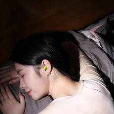 4/10 Pcs Soft Lightweight Slow Rebound Sponge Noise Reduction Earplugs HY2