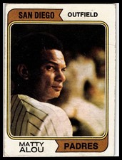1974 Topps #430 Matty Alou