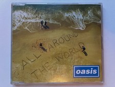 Oasis All Around the World CD Single 1997 Creation Records CRESCD 282