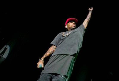 Kid Ink performs the One Hell of a Night Tour at DTE Energy Center- Old Photo 18