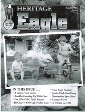 ESKA VAC Case Pedal Tractor, 830 High-Profile Case, Lesueur Show Photos