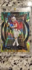 2024 Panini Select - Concourse Drake Maye #27 Green & Yellow Shock Prizm (RC)
