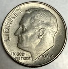 1964-D Roosevelt Dime - Circulated Condition - 90% Silver - US Coin - 3112