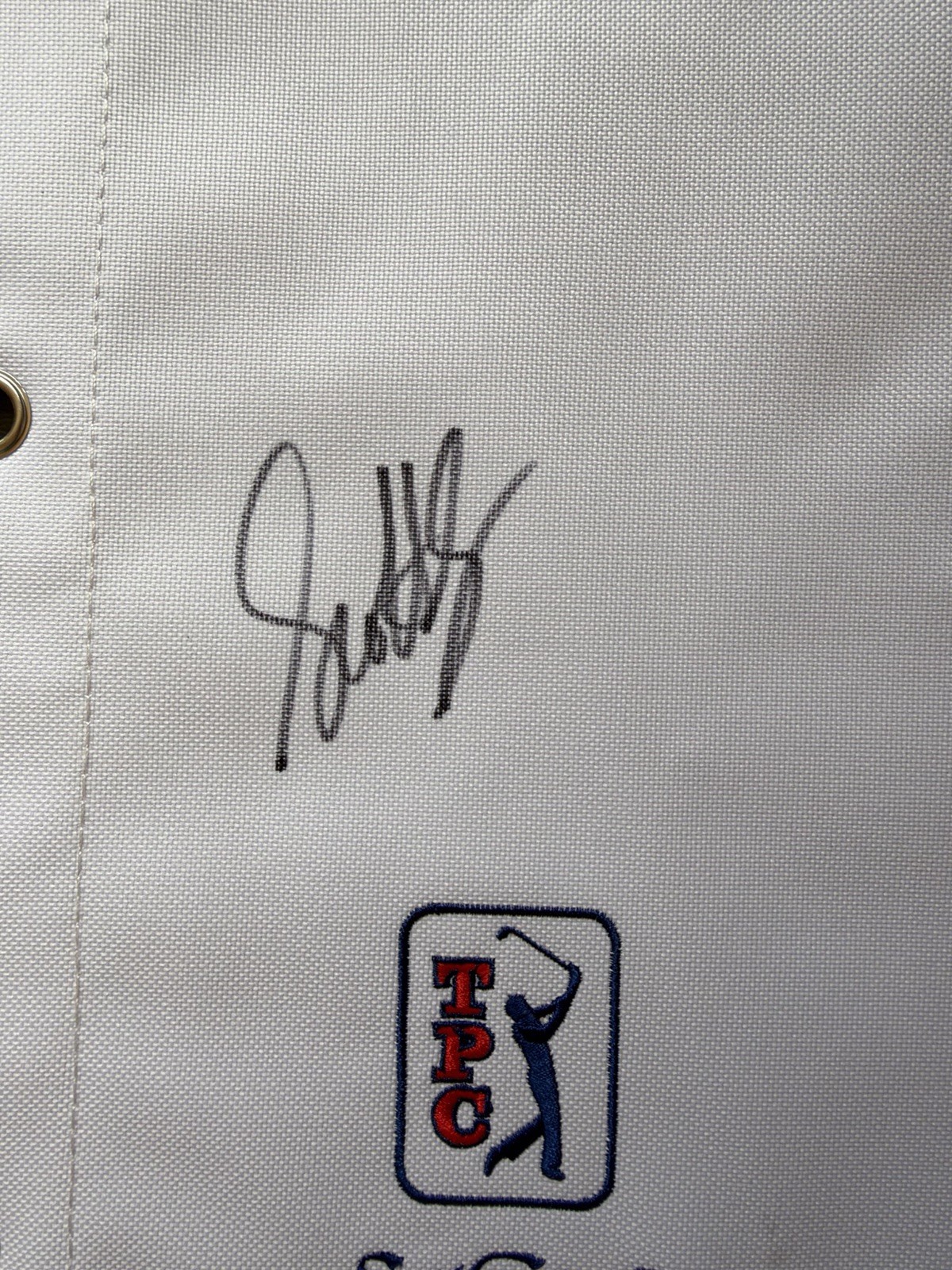 Scottie Scheffler Signed 2026 FedEx St Jude Championship Golf Flag PSA DNA COA  view 2