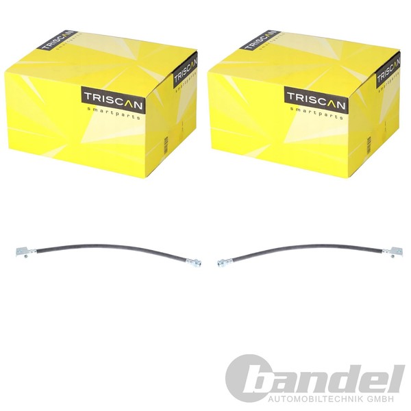2X Triscan Bremsschlauch Hinten AußEn Passend FüR Isuzu D-MAX Trooper Opel Front-image