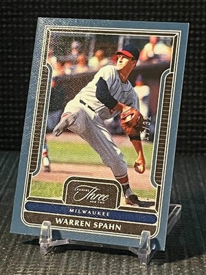 2023 Panini Three and Two - Full Count #67 SN Warren Spahn Mil Braves /32