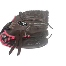 Rawlings FP11T Fast Pitch 11" Youth RH Throw Softball Glove Brown Pink