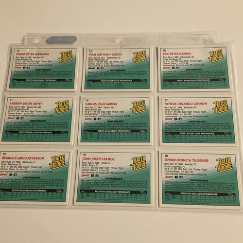 Donruss 1992 Rated Rookie MLB Baseball Card Lot 20 Cards Multiple Players Teams - Picture 4 of 6