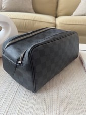 Louis Vuitton DOPP Kit Toilet Pouch Damier Gr...