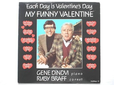 Ruby Braff My Funny Valentine LP Pedimega PMR2 EX/EX 1985 Canadian pressing w...