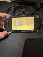 Sony PSP Black Handheld Game System Mint Condition