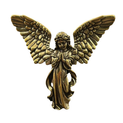 Engel Statue Figurine Skulptur Flügel Dekorative Cherub Figur für Wohnzimmer