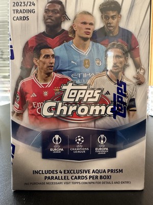 Topps Chrome UEFA Club Competitions 2023-24 Blaster Box