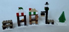 LEGO Seasonal Lot of 3: Tree (40058), Sleigh (40059), Train Ride (40262)