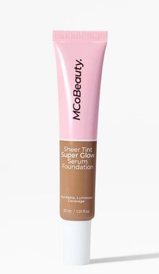 MCOBEAUTY SUPER GLOW SERUM FOUNDATION SHADE 4.5 MEDIUM NEW 1 OZ UNOPENED
