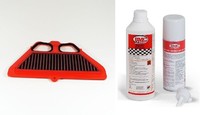 BMC Racingluftfilter+Reiniger Set FüR Kawasaki Z900 ZR900H Bj. 2020-