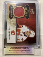 2017-18 Upper Deck Tim Hortons NHL Jersey Relics Sean Monahan Calgary Flames JSM