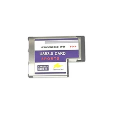 USB 3.0 54mm 3 Port Express Card Adapter Expresscard for Laptop