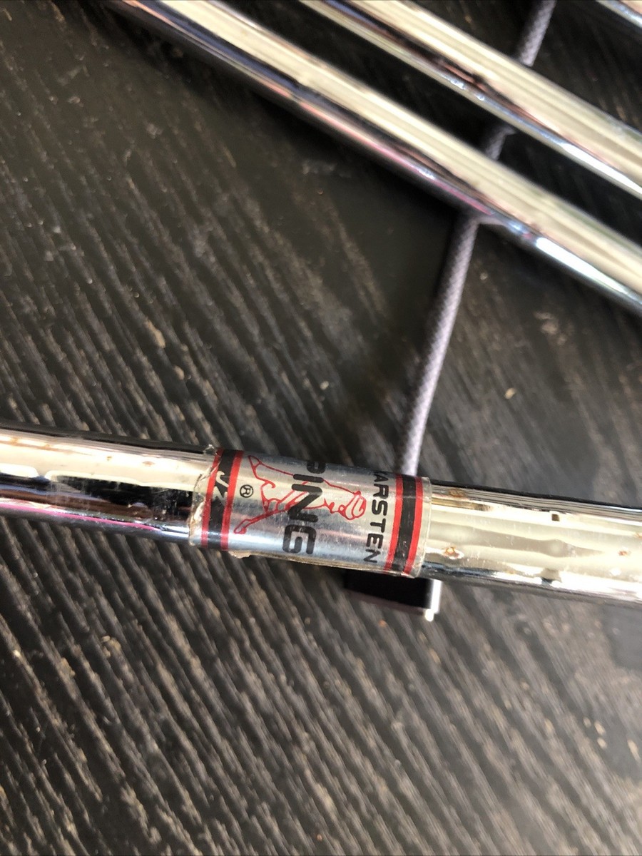 Ping Zing 2 Karsten Iron Set 9-3 JZ Steel Shafts Black Dot RH USA