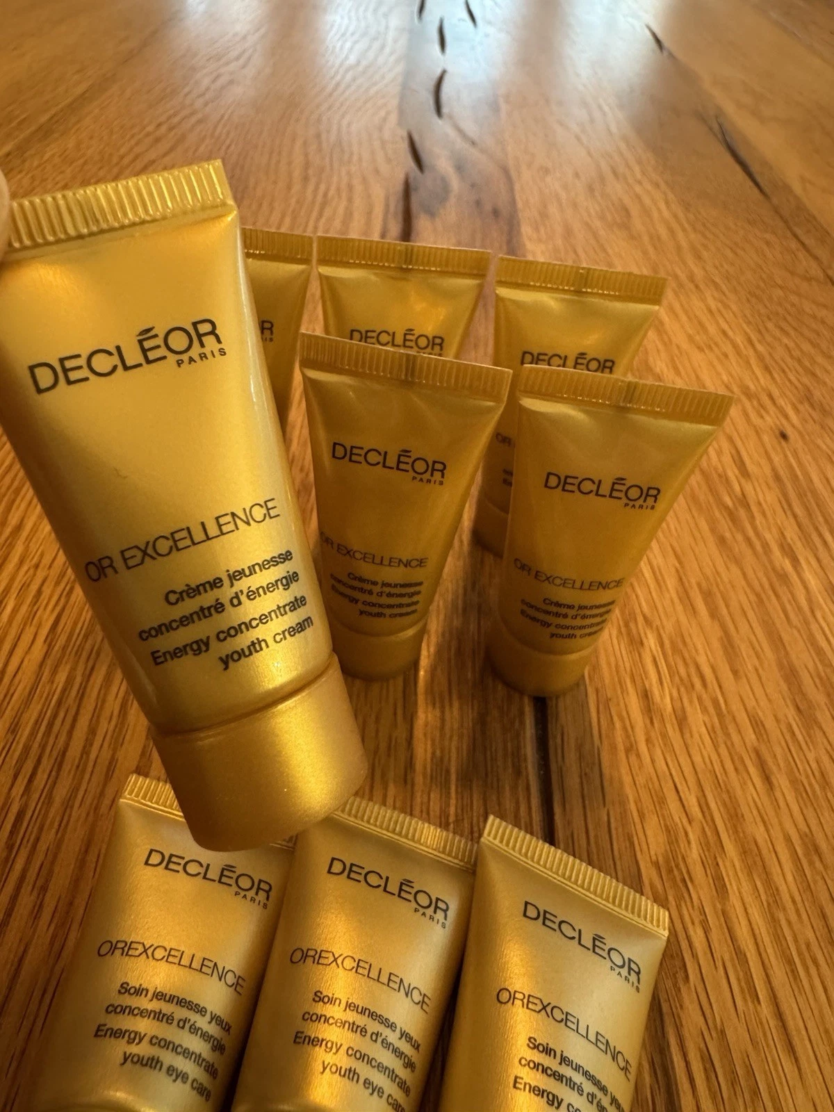 Decleor Orexcellence Energy Concentrate Youth Mask 6x 5ml & Eye Care 5x 2.5ml 2