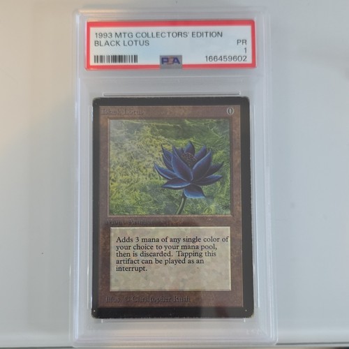 Black Lotus - Collector's Edition 1993 PSA 1 Artifact Rare Wizards of the Coast