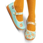 HOT CHOCOLATE DESIGN Chocolaticas® Atomic Pretzel Women's Mary Jane Flat- Z03