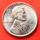 1943-D Lincoln Wheat Cent Penny GEM BU From an Original Bank Roll