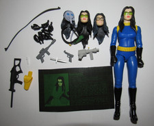 Super 7 Ultimates G.I. Joe Baroness blue outfit complete excellent