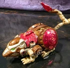 Vintage Transformers Beast Wars - Transmetal Rattrap Action Figure- Arm Missing*