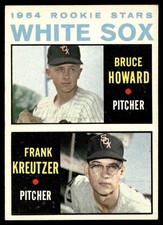 1964 Topps Card Baseball Howard Kreutzer RC Chicago White Sox #107 EX-MT