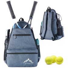Himal Outdoors Tennis Backpack Tennis Bag - Large Storage Holds 2-3 Rackets a...