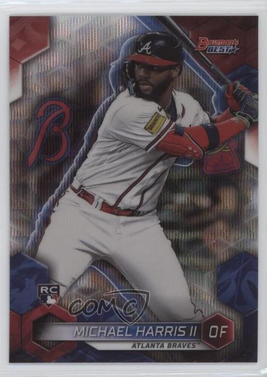 2023 Bowman's Best Wave Refractor Michael Harris II #27 0w7