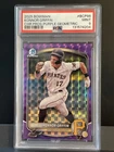 2025 Bowman Chrome Prospects Konnor Griffin PSA 9 Purple Geometric /250 #BCP-86