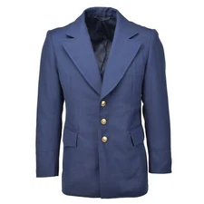 Original Soviet Russian army blue parade air force uniform jacket vintage NEW