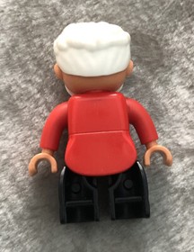 Lego Duplo Santa's Winter Holiday 10837 replacement Santa Claus Figure Only
