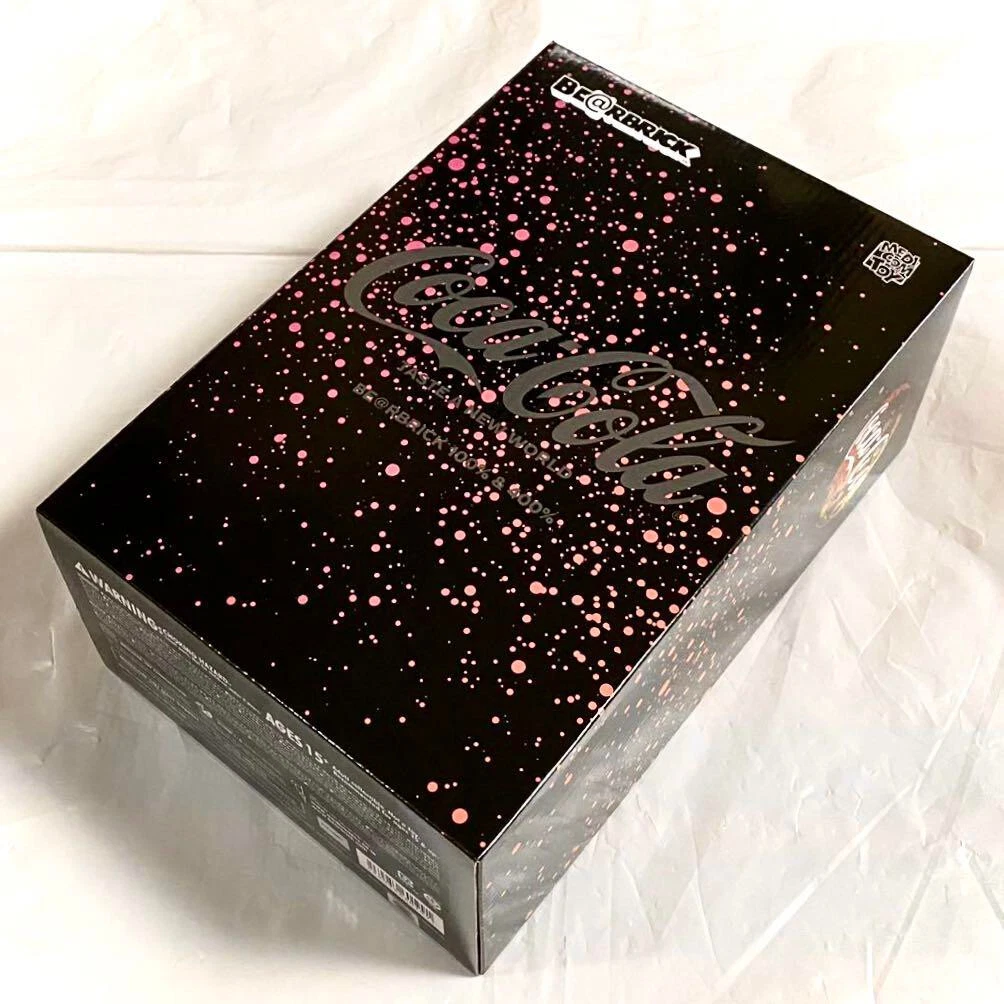 Medicom Toy 400% and 100% Bearbrick Be@rbrick Coca Cola Creations