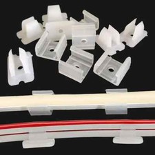LED Strip Lights Fix Clips Holder Fitting Fixed Clips For Fixing 2835 Neon Light