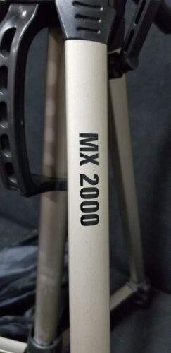 MX 2000 Aluminum Tripod 23" to 49" With Handle On The Side Adjustable With Bag - Bild 2 von 12