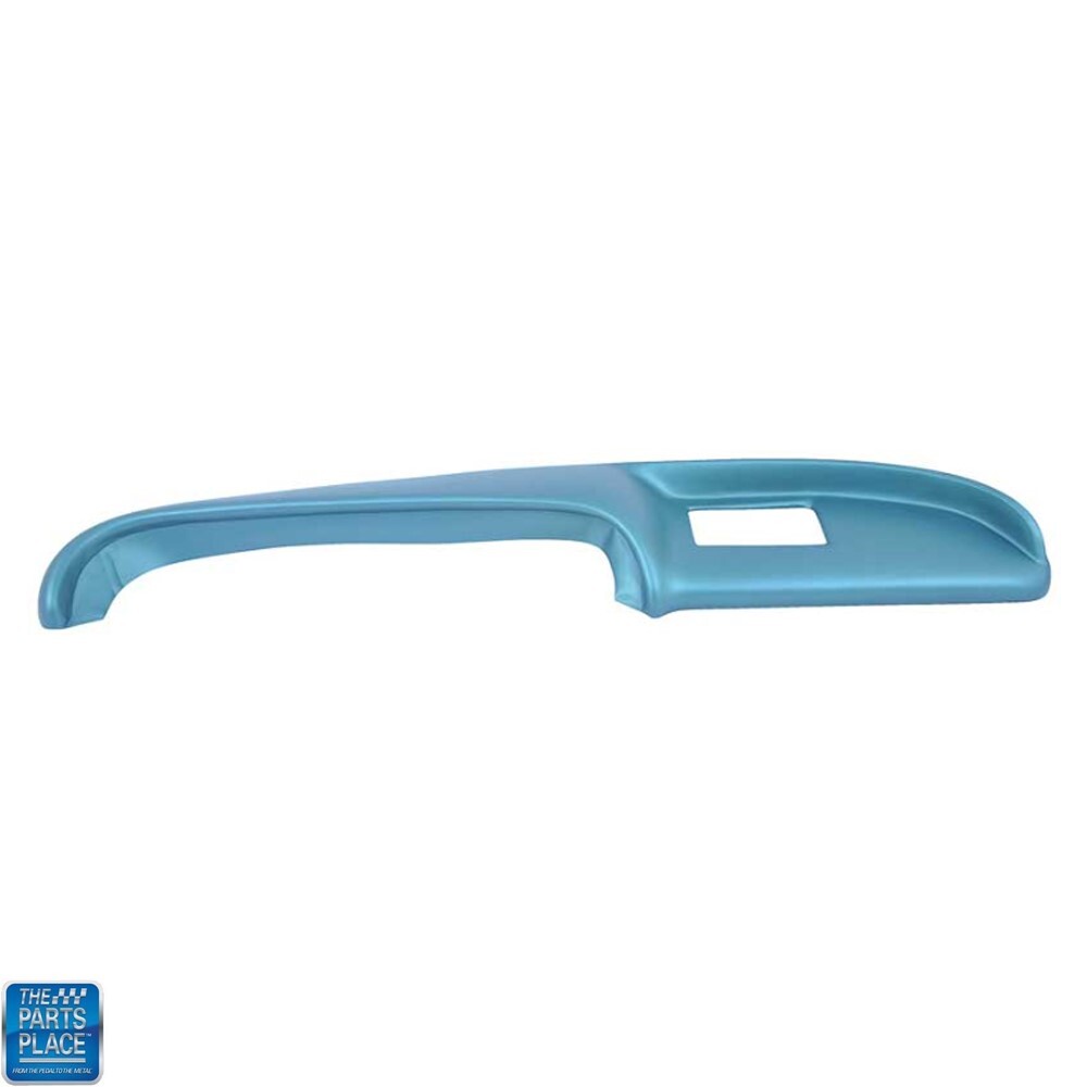 1963-64 Impala OEM Vinyl Covered Seville Grain Dash Pad Aqua Each