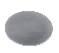 Kerzenteller, Dekoteller Rund Silber Ø 10 Cm, Aus Alu, Neu