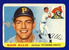 GAIR ALLIE pirates 1955 TOPPS #59 
