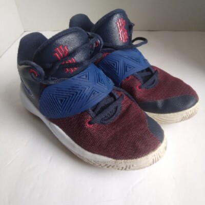 Nike Kyrie Flytrap III Shoes Size 5Y Kids Basketball Sneakers Obsidian Red Boys