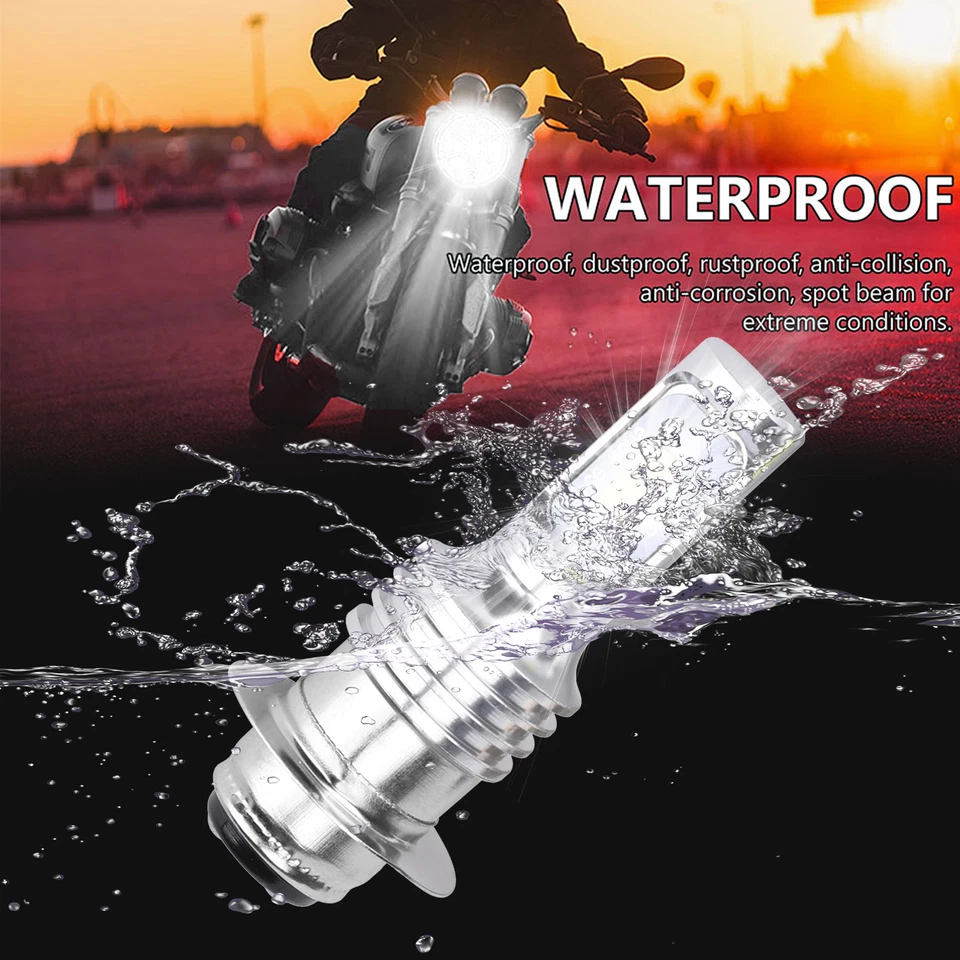 Faro 6000K 102-SMD LED H6M para Yamaha YFZ450R Rhino 700 Raptor YFM660 TRX Foto 4 de 4