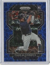 2022 Panini Prizm Chas McCormick Blue Velocity Rookie RC - Houston Astros
